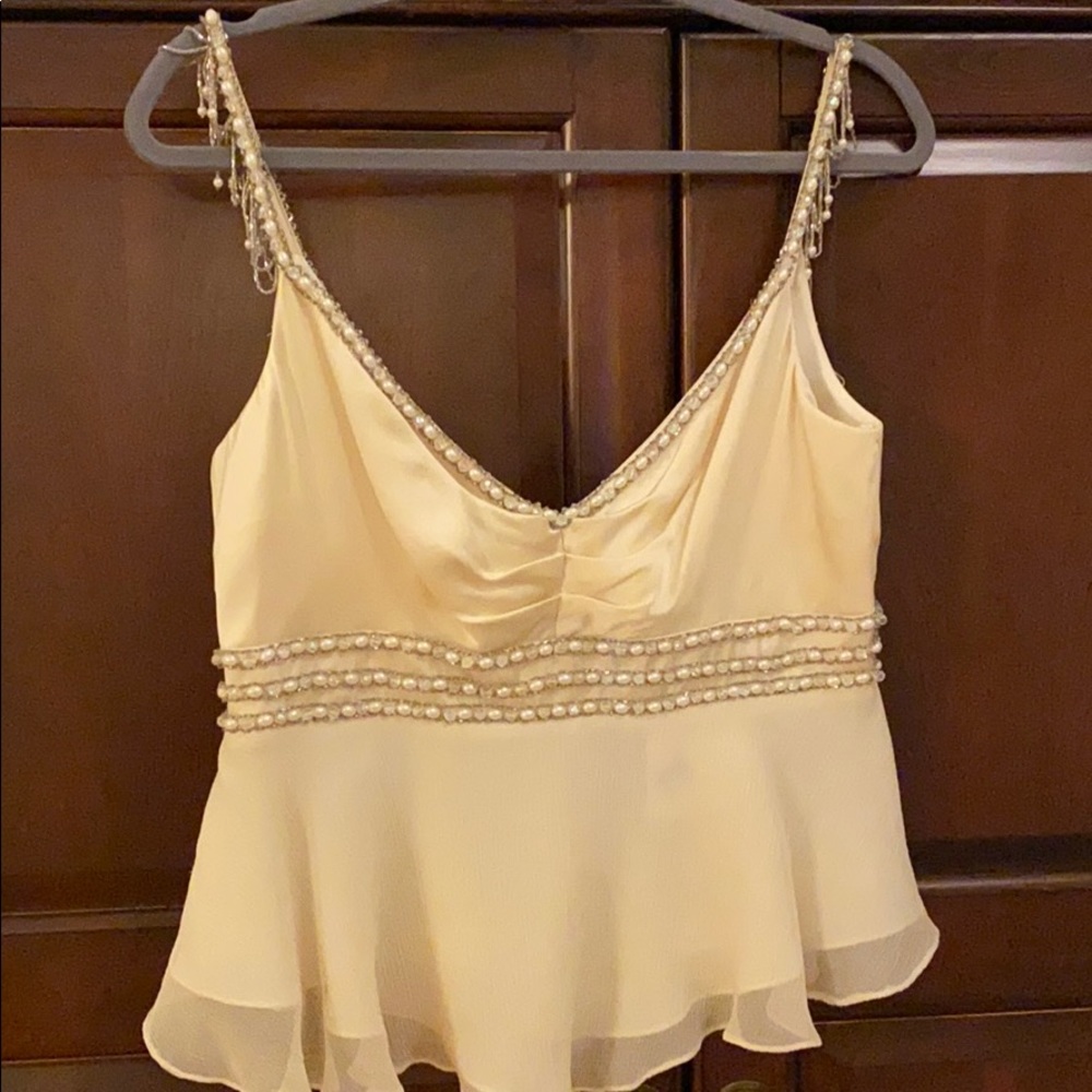 Mary Bays silk top